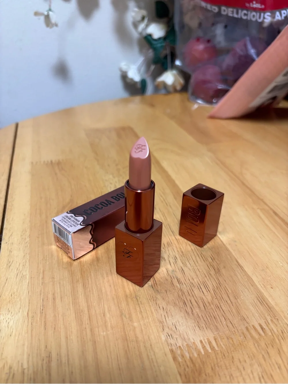 Too Faced Cocoa Bold Lipstick in BUTTERCREAM, full Sz 0.11oz, BNIB, AUTHENTIC